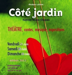 mosaique cote jardin